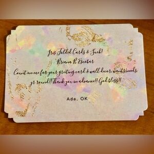 Iris Folded Cards & Wall decor!